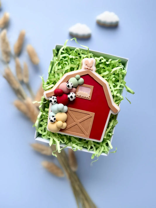 Bauernhof Danis Drip COokie Cutter keksausstecher Tiere