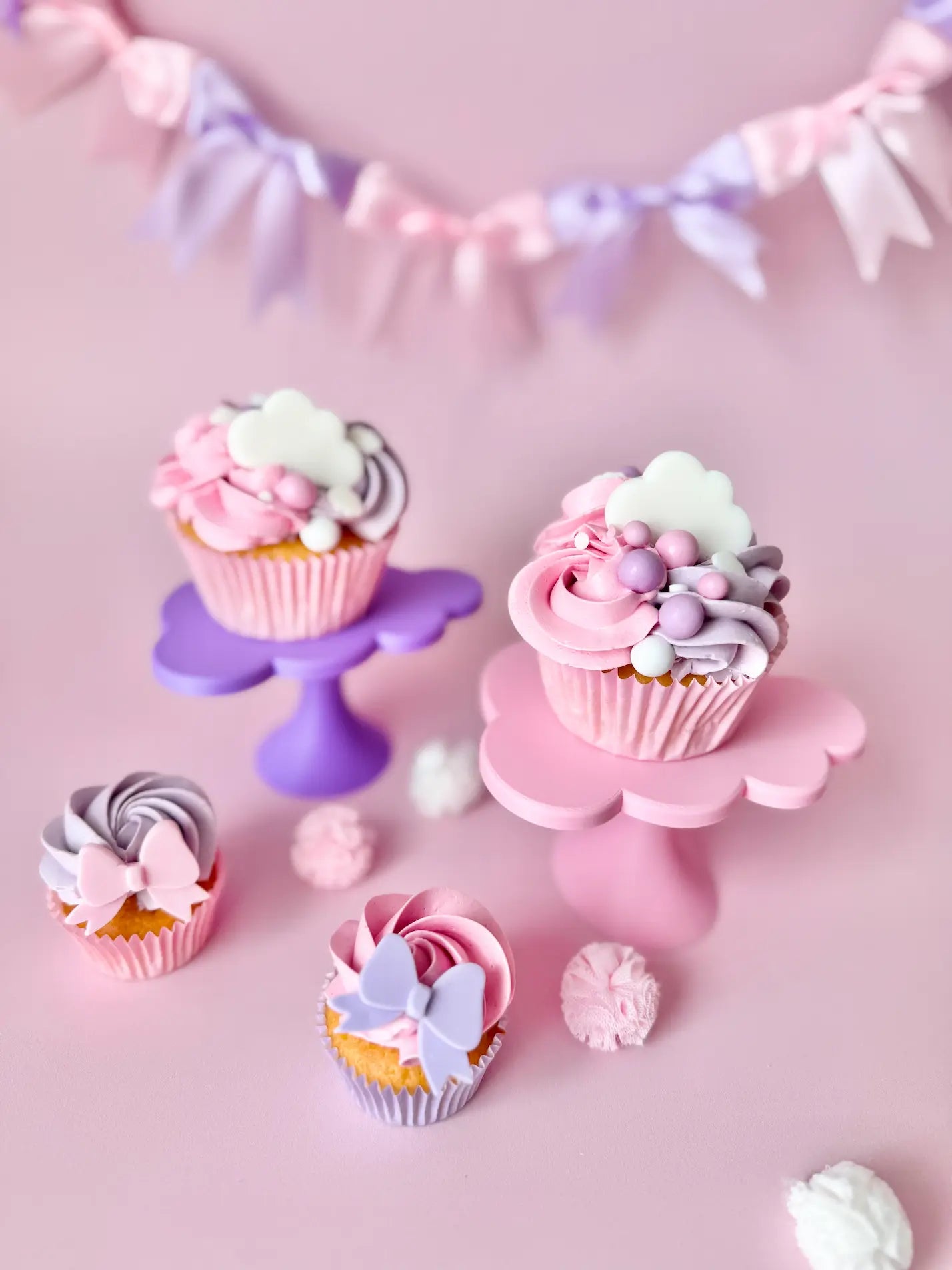 Cupcakeständer – Wolke
