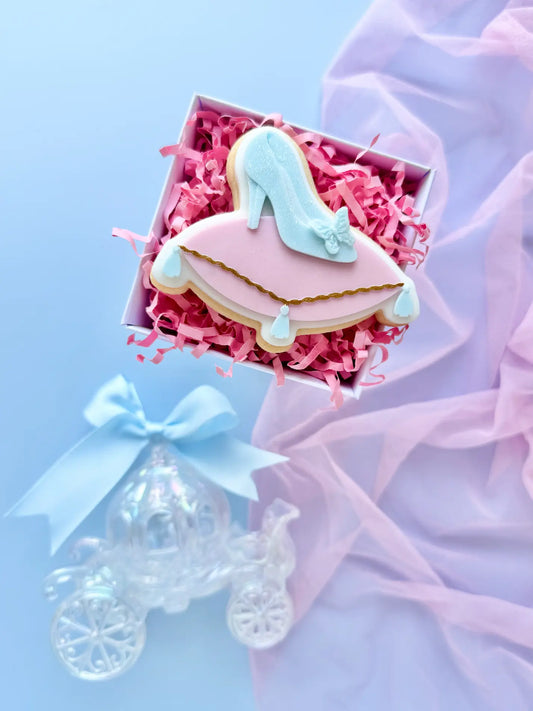 Prinzessinnen-Glasschuh – Cookie Cutter & Stempel für Märchen, Geburtstage & Disney-Fans