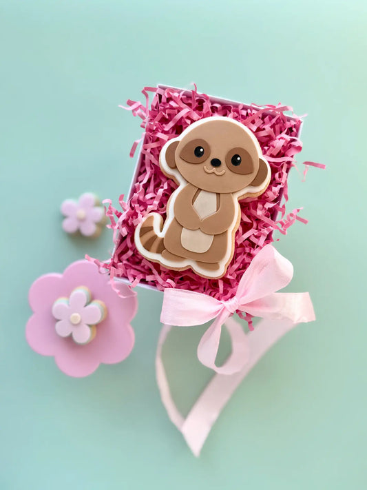 Erdmännchen – Cookie Cutter & Stempel für Safari-Mottos, Kindergeburtstage & Tierfreunde