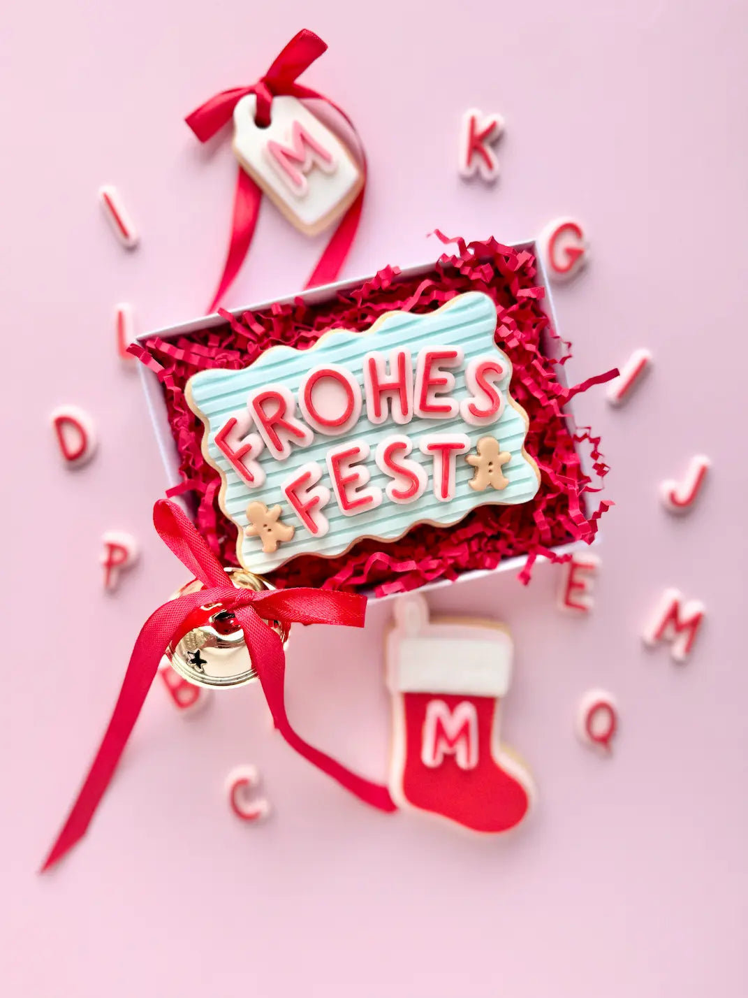 Cookie Cutter Font Set – Alphabet A–Z