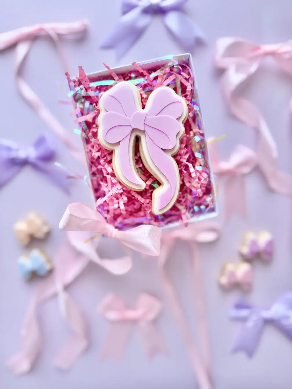 Doppelschleife -Cookie Cutter & Stempel