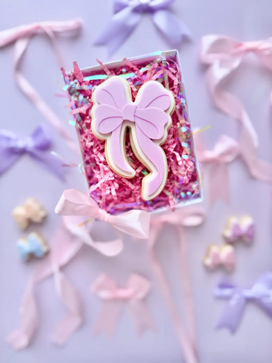 Doppelschleife -Cookie Cutter & Stempel