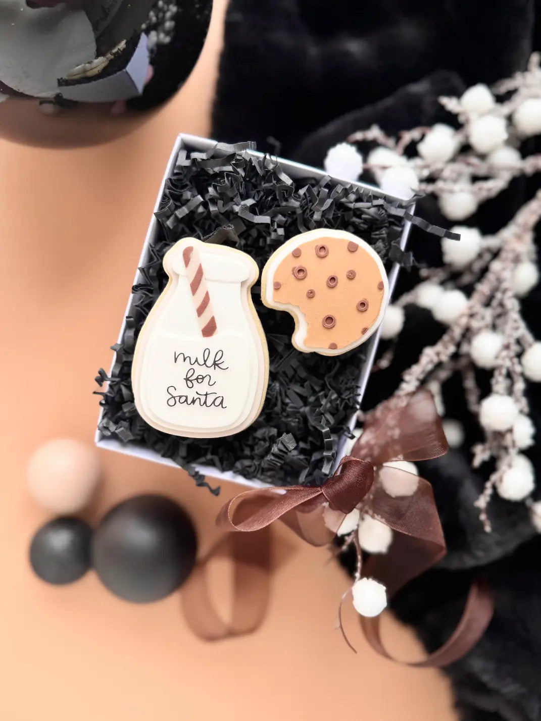 Milchglas & Weihnachtskeks STL-Datei für Cookie Cutter und Stempel zum 3D-Druck – Danis Drip