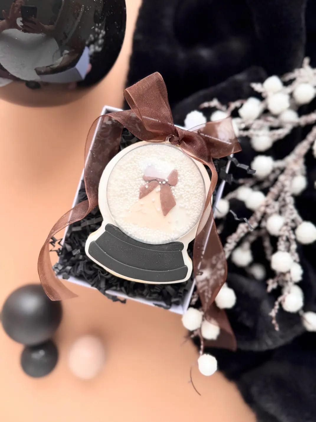 Schneekugel STL-Datei für Cookie Cutter und Stempel zum 3D-Druck – Danis Drip