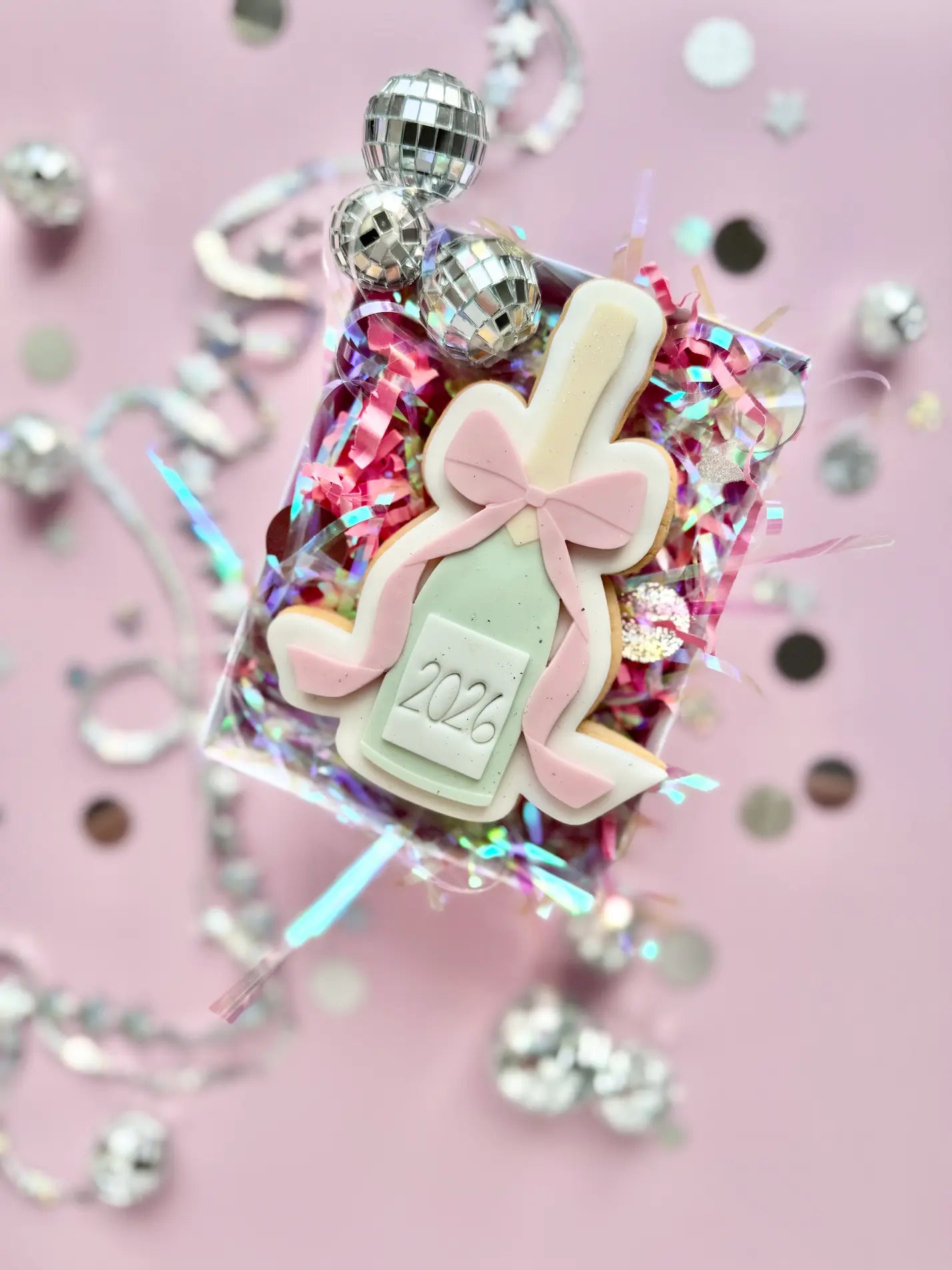 Sektflasche – Cookie Cutter & Stempel