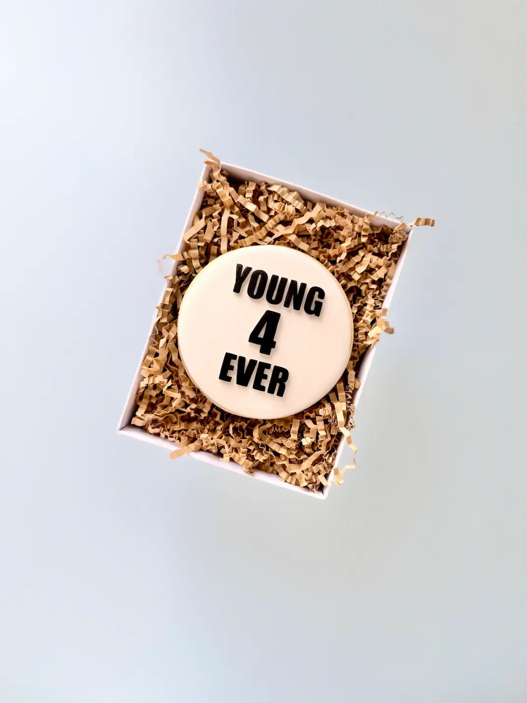Sprüche – Stempel „YOUNG 4 EVER“