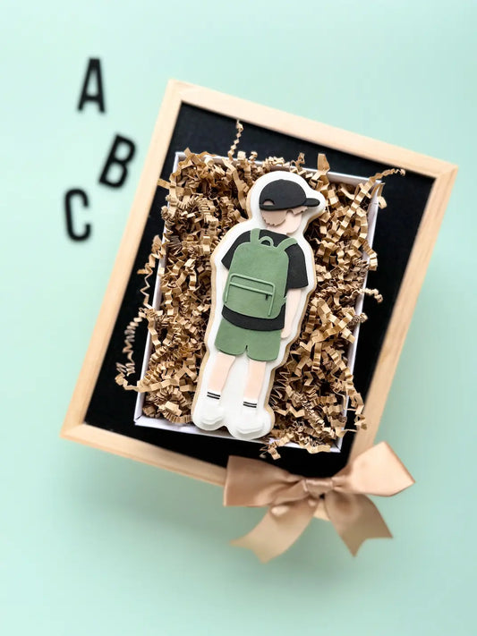 Schuljunge einschulung danis drip 1. klasse cookie cutter maxim