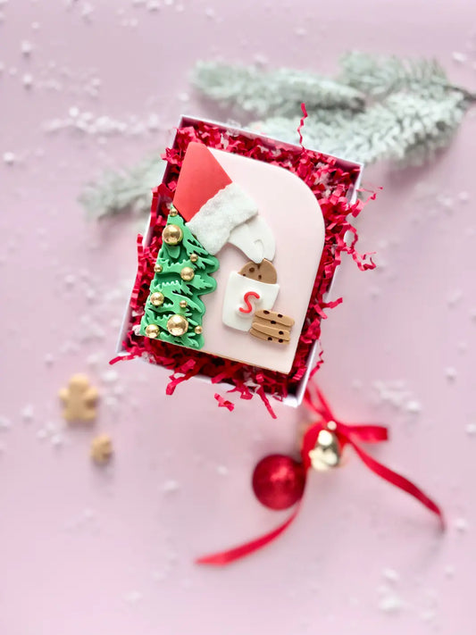 danis drip Santa taucht Keks in Milch – Cookie Cutter & Stempel  weihnachten Nikolaus Santa