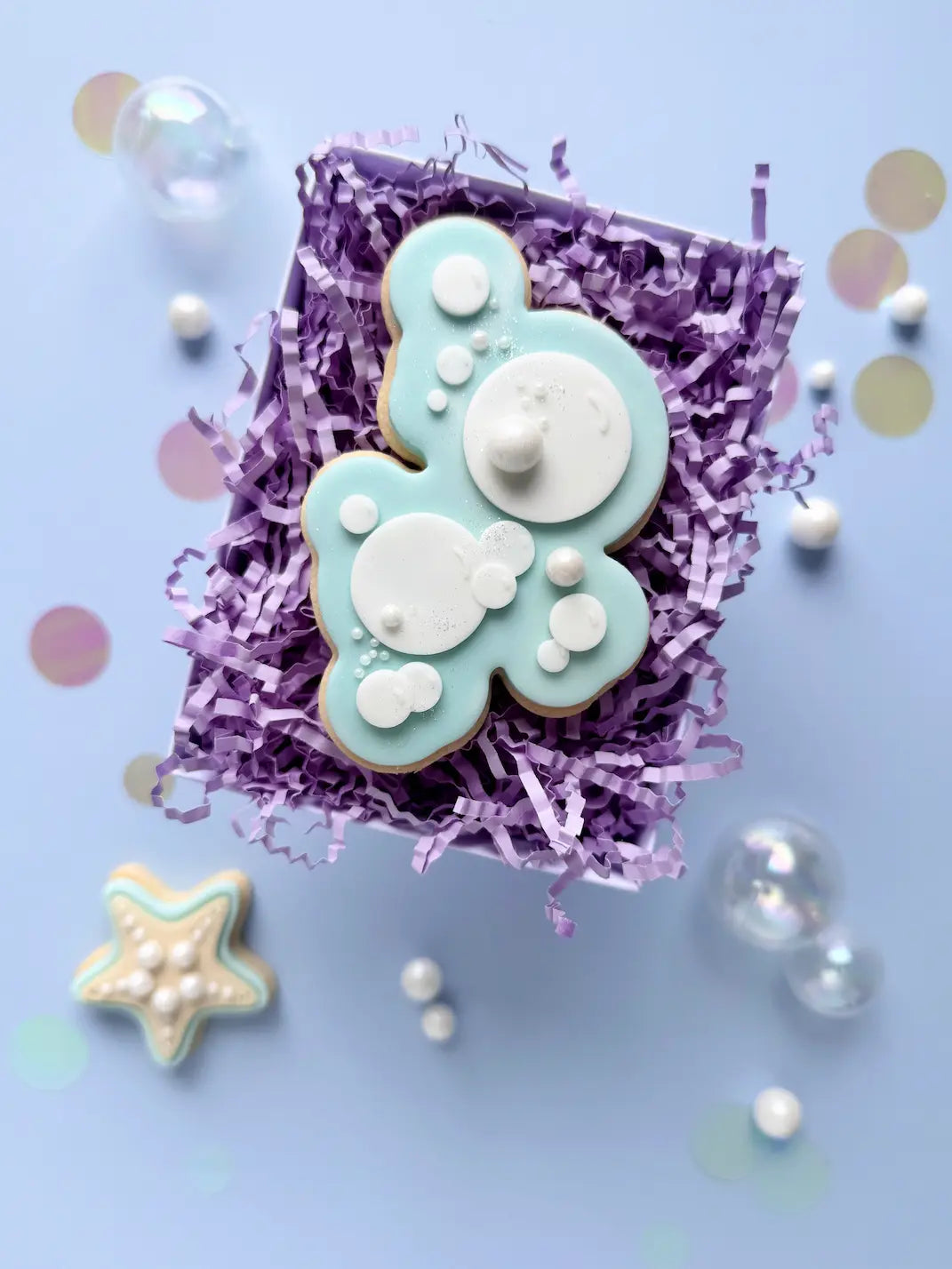 danis drip Unterwasserwelt cookie cutter fondantkekse meerjungfrau mermaid luftblase