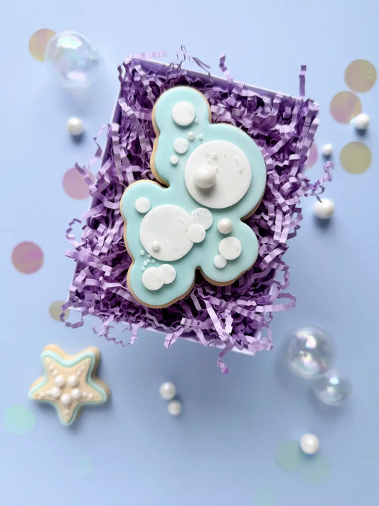 danis drip Unterwasserwelt cookie cutter fondantkekse meerjungfrau mermaid luftblase