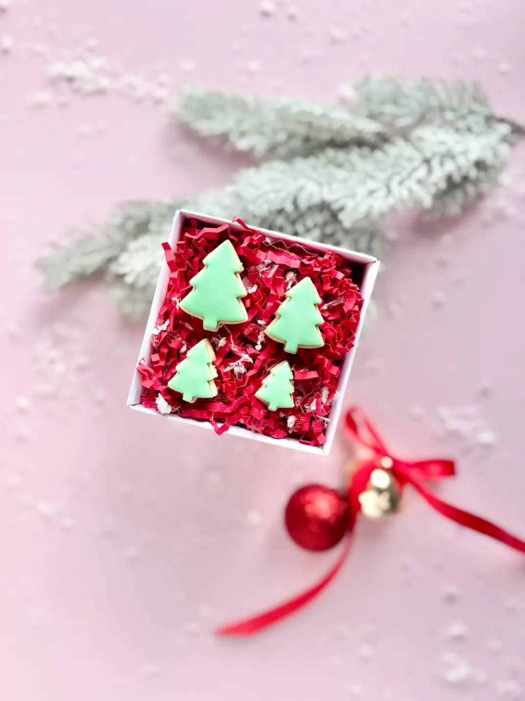 danis drip Weihnachtsbaum mini ausstehen fondant backen kekse weihnachtskranz lebkuchen tannenbaum
