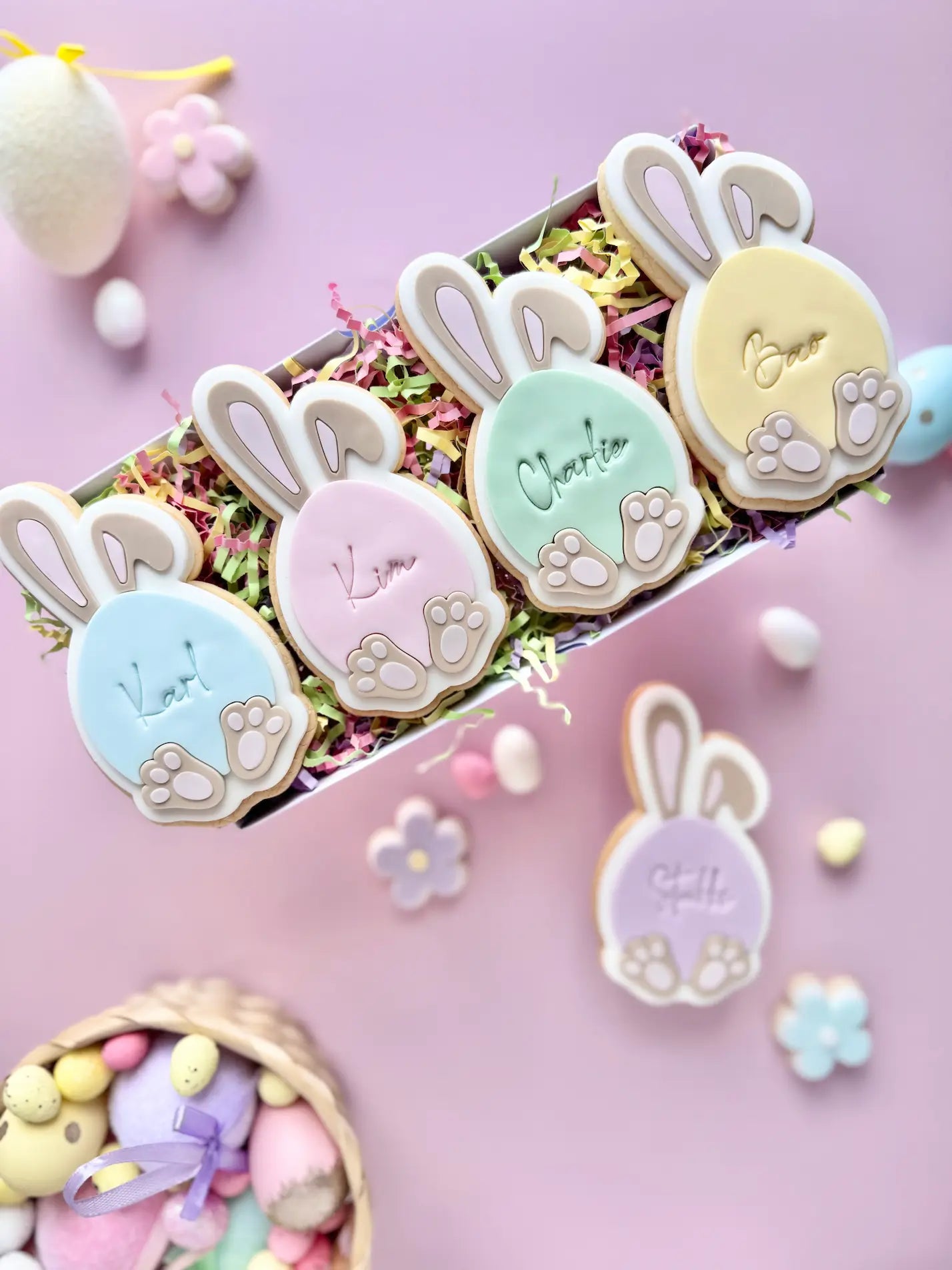 danis drip cookie cutte stempel osterhasen ostern osteri frohe ohne schlappohren fuße hopphopp