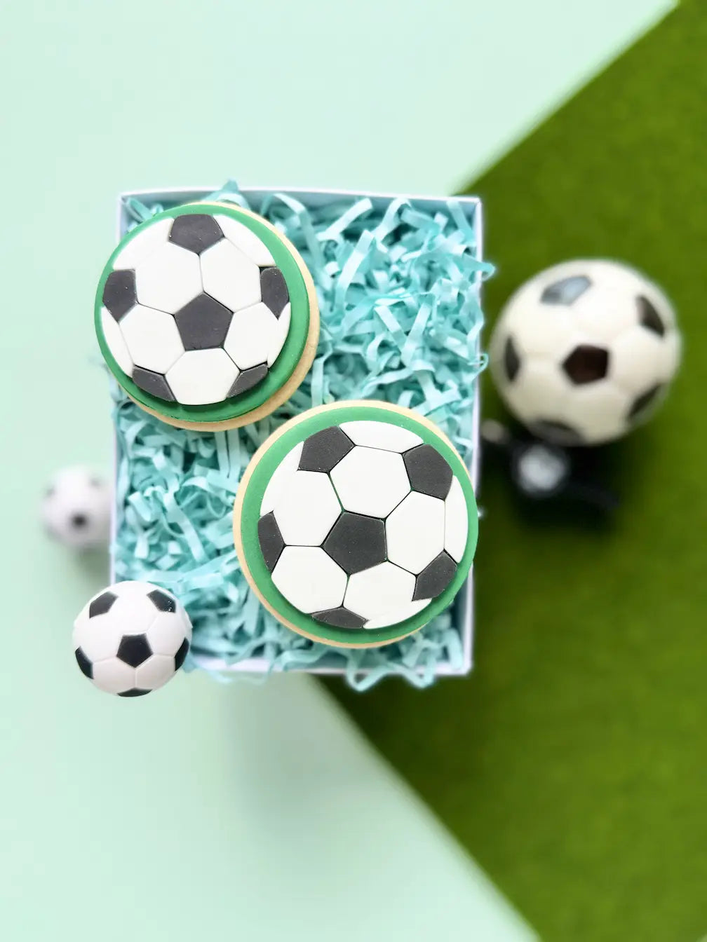 danis drip cookie cutter ausstecher wm weltmeisterschaft World Cup fußball fußballfeld socker messi ronaldo