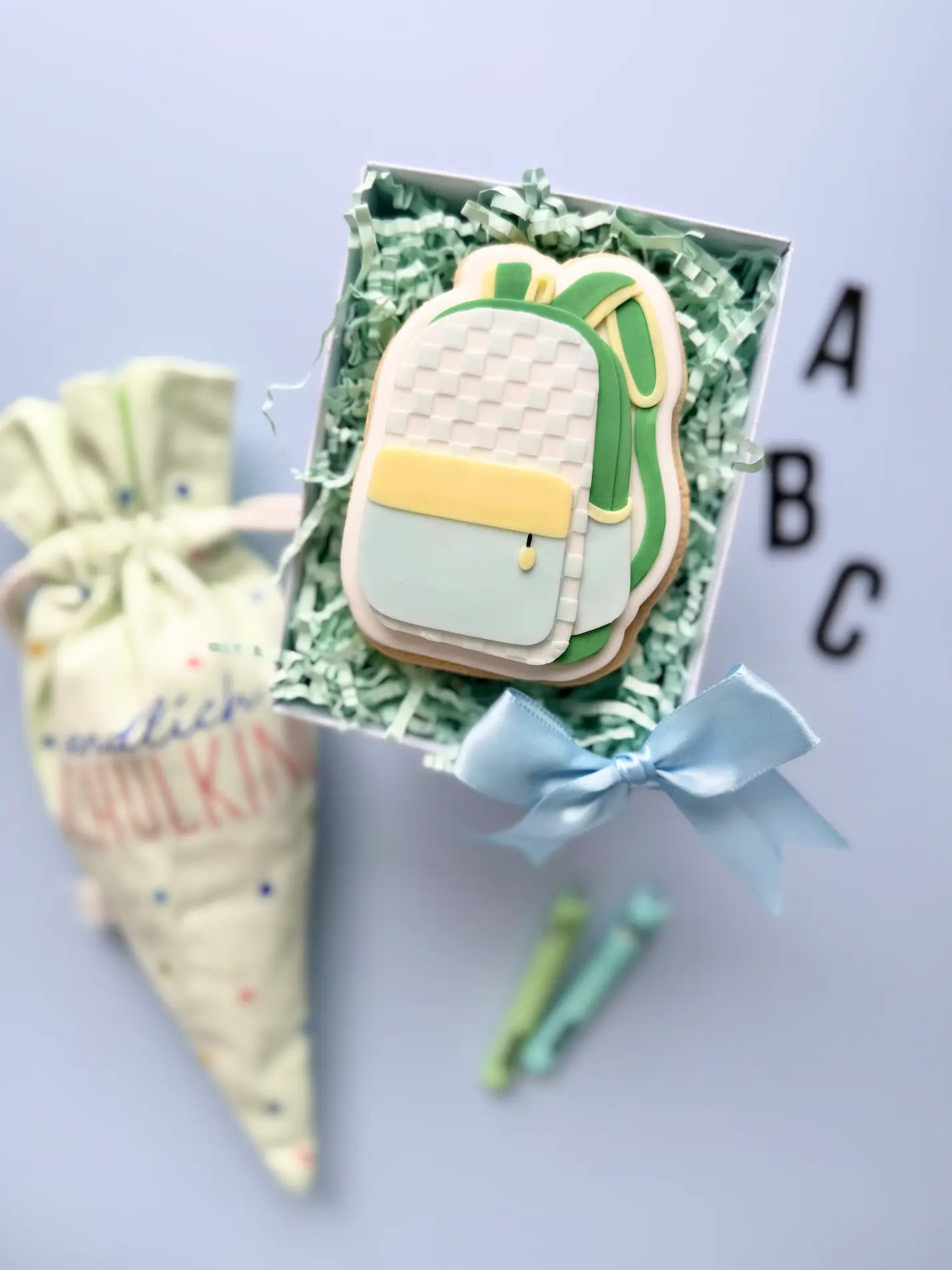 danis drip cookie cutter stempel abc einschulung erster Schultag Schulklasse lehrer schule ausstecher fondantkekse Schultüte smiley kids jungs stift ligami school is cool rucksack schultasche