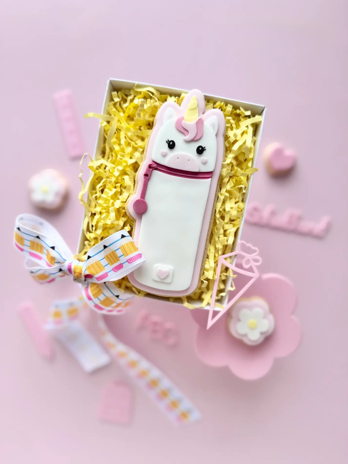 danis drip cookie cutter stempel ausstecher fondant tafel schul einschulung endlich Schulkind backen kekse party stiftbecher schleife schultasche rucksack bücherwurm stift Einhorn mäppchen etui