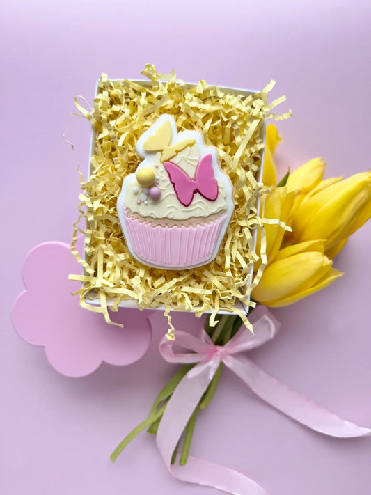 Danis DripCupcake mit Schmetterling – Cookie Cutter & Stempel