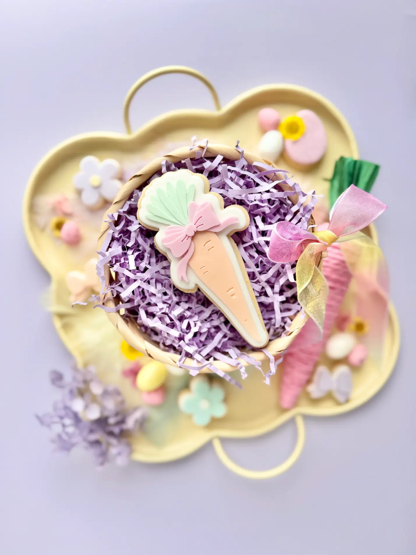 Danis DripKarotten-Ausstecher mit Schleife – Perfekt für Kekse, Fondant & mehr