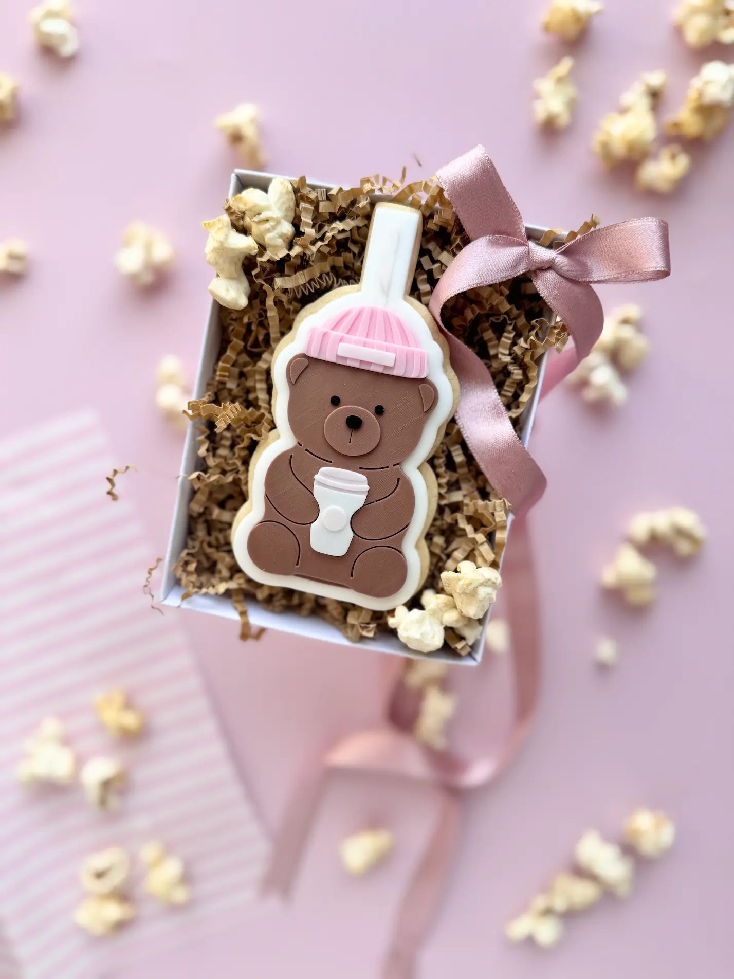 Danis Drip cookie cutter ausstecher beauty lippenstift spa bear bearista