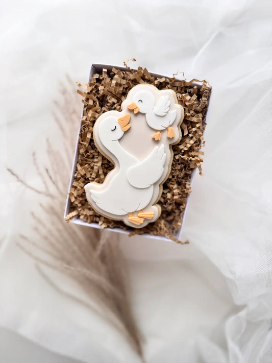 Danis drip cookie cutter stempel  backen fondant koken Luft Frühling Freude liebe mama