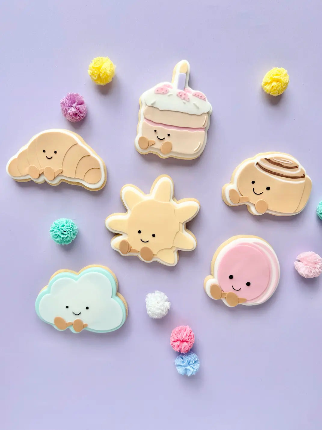 Cutie Plüsch Cookie Cutter & Stempel (6 Motive zur Auswahl)