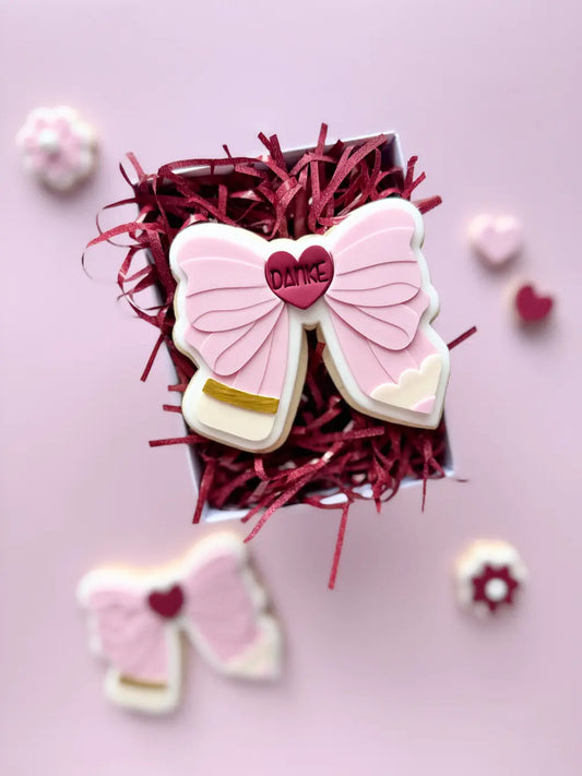 Danke Geschenkset STL-Datei für Cookie Cutter und Stempel zum 3D-Druck – Danis Drip