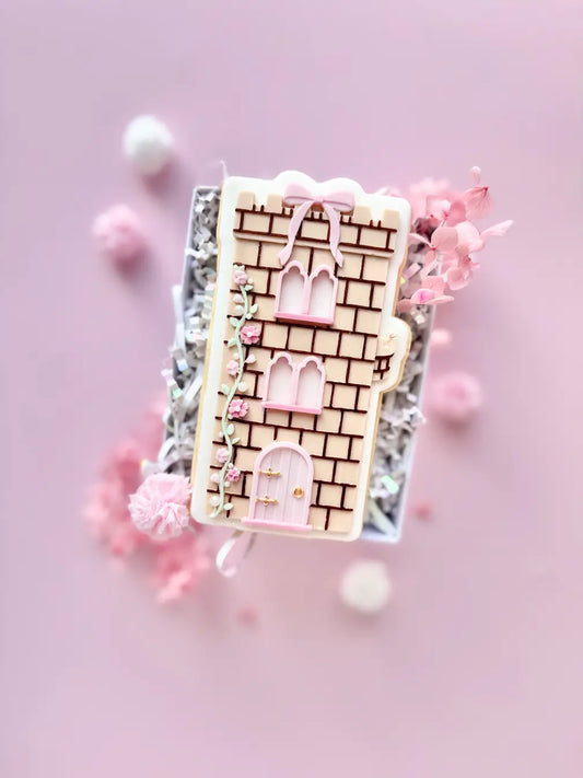 Märchenturm STL-Datei für Cookie Cutter und Stempel zum 3D-Druck – Danis Drip