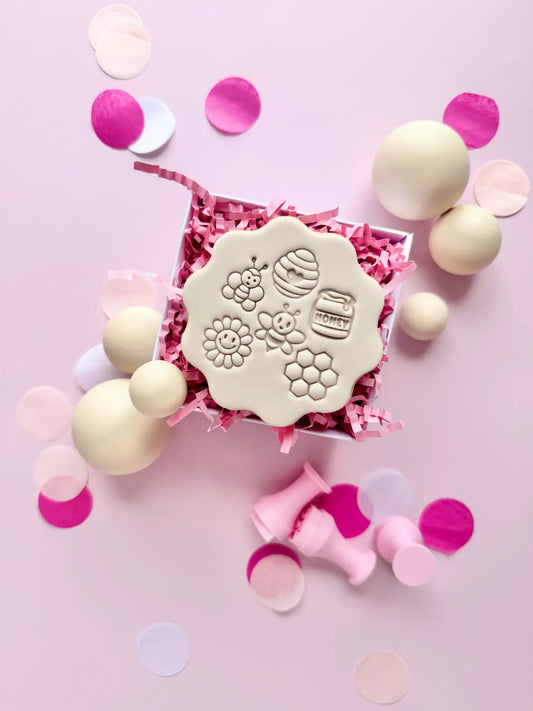 Mikro-Stempel-Set – Bienen (für Fondant, Keksteig & Modelliermasse) danis drip