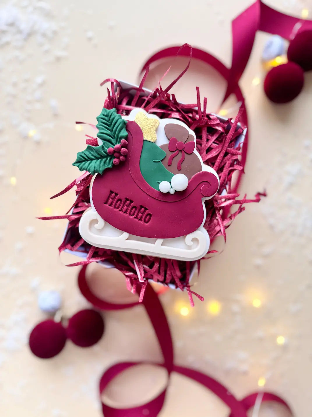 Silikonform 3er-Set Mistelzweig