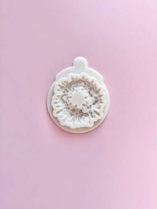 Silikonform Weihnachtskranz