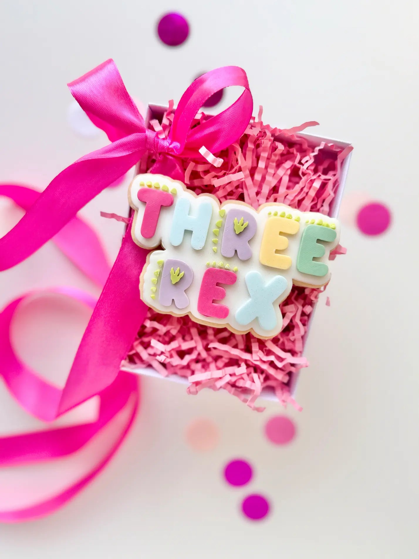 Three Rex – Cookie Cutter & Stempel (Dinostyle, Geburtstag & Kinderparty)
