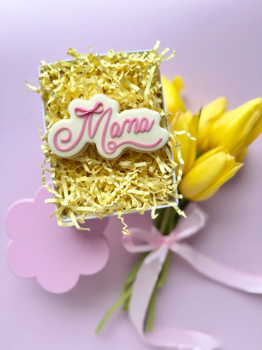 Danis DripMama mit Schleife – Cookie Cutter & Stempel