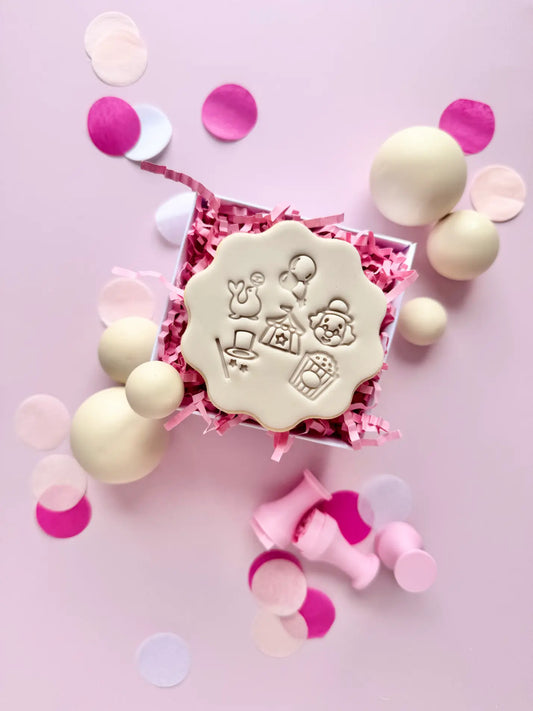Mikro-Stempel-Set – Zirkus Danis Drip