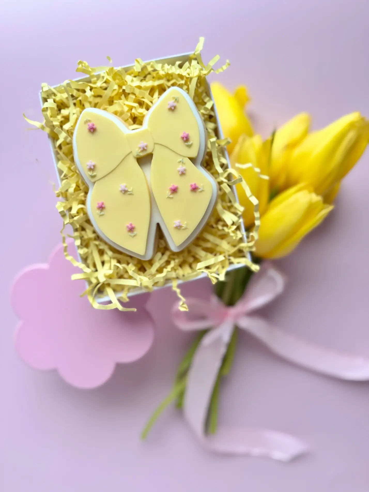 Danis DripSchleife mit Blumenmuster – Cookie Cutter & Stempel