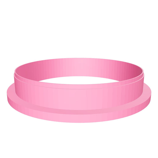 3D-Modellvorschau: Sprüche Basic Cookie Cutter, ca. 8 cm, ohne Stempel.
