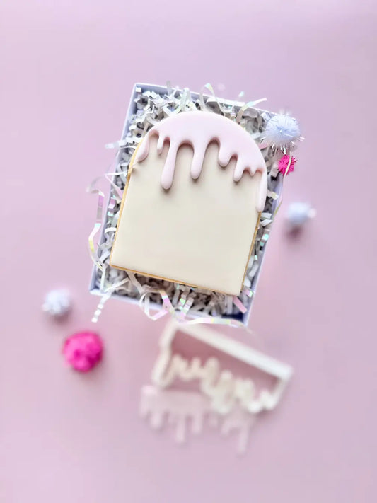 Basic Drip STL-Datei für Cookie Cutter und Stempel zum 3D-Druck – Danis Drip