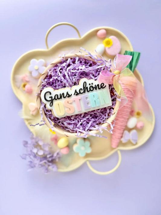 danis drip cookie cutter Ostern osterzweig mit eiern backen stempel 