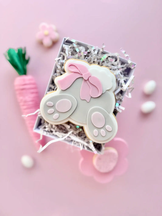 danis drip cookie cutter ausstecher stern hasenpop schleife fondantkekse cute