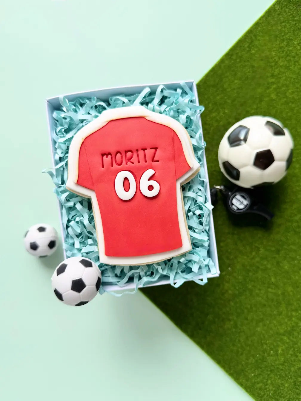 danis drip cookie cutter ausstecher wm weltmeisterschaft World Cup fußball fußballfeld socker messi ronaldo tor goal pokal winner germany deutschland flagge flag nike Adidas shoe  kick it trikot