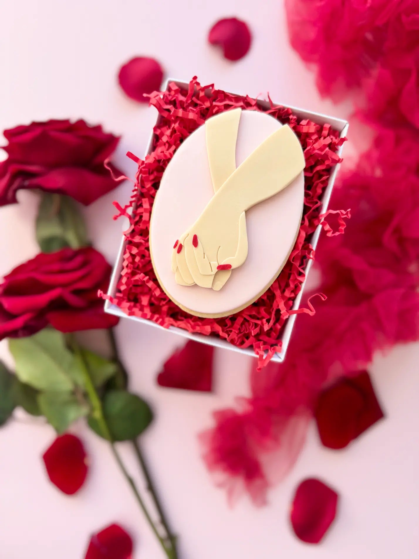 danis drip cookie cutter händchenhalten hold my handy valentinstag valentine day