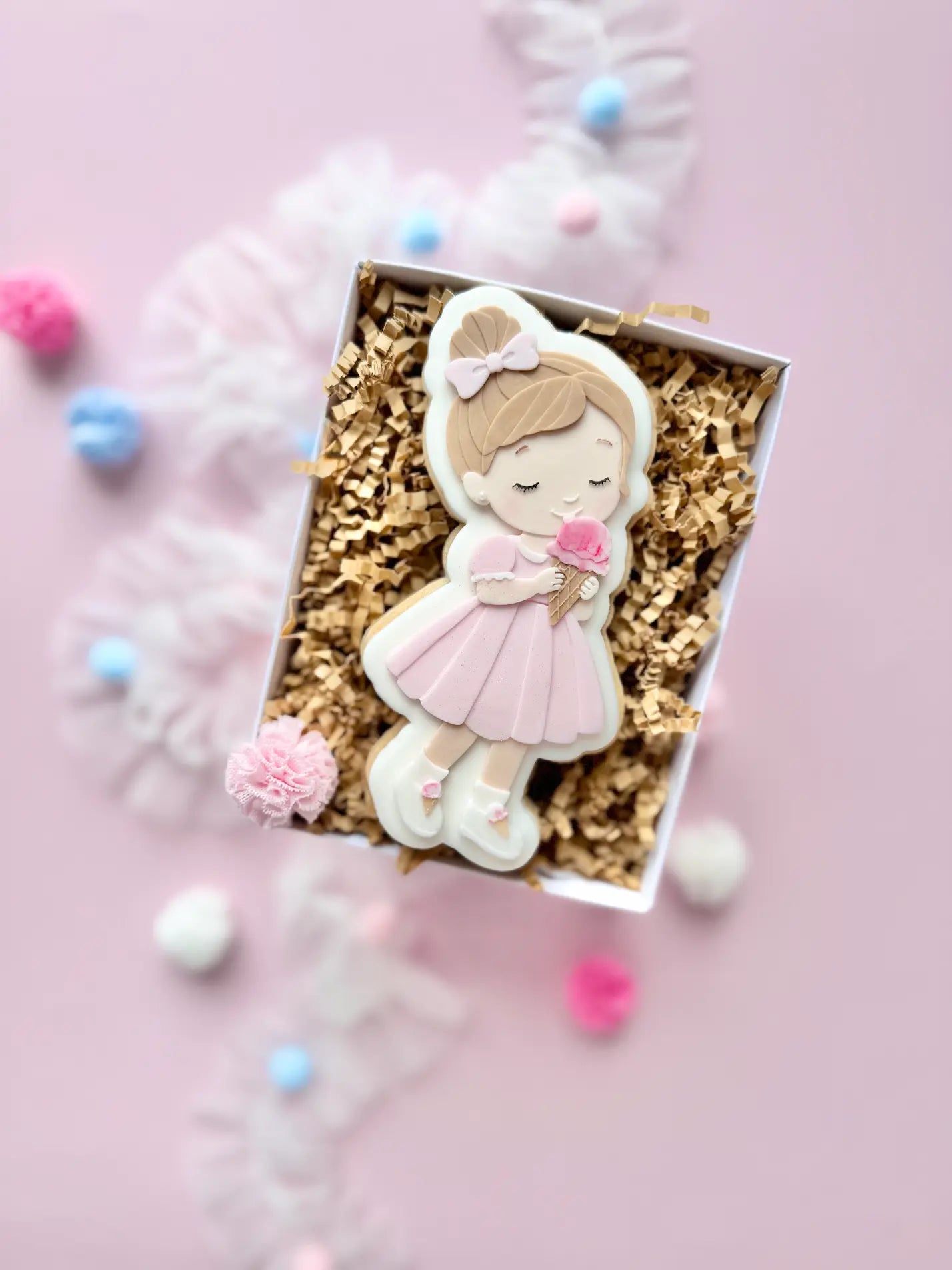 danis drip cookie cutter sonne Sommer Sonnenbrille debosser embosser schleife Geburtstagsparty ice truck eis Mädchen 