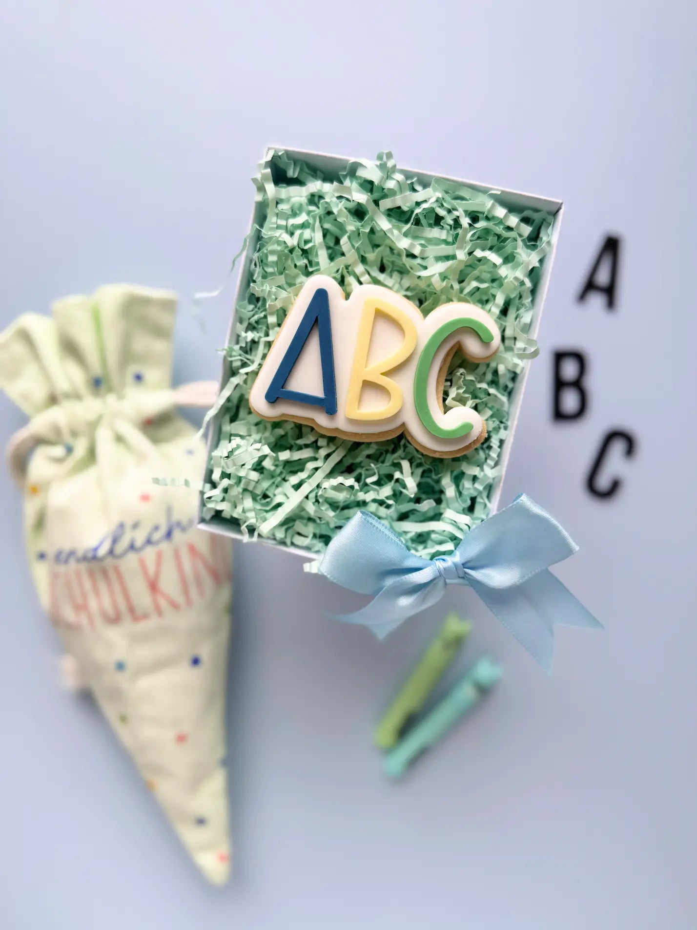 danis drip cookie cutter stempel abc einschulung erster Schultag Schulklasse lehrer schule ausstecher fondantkekse
