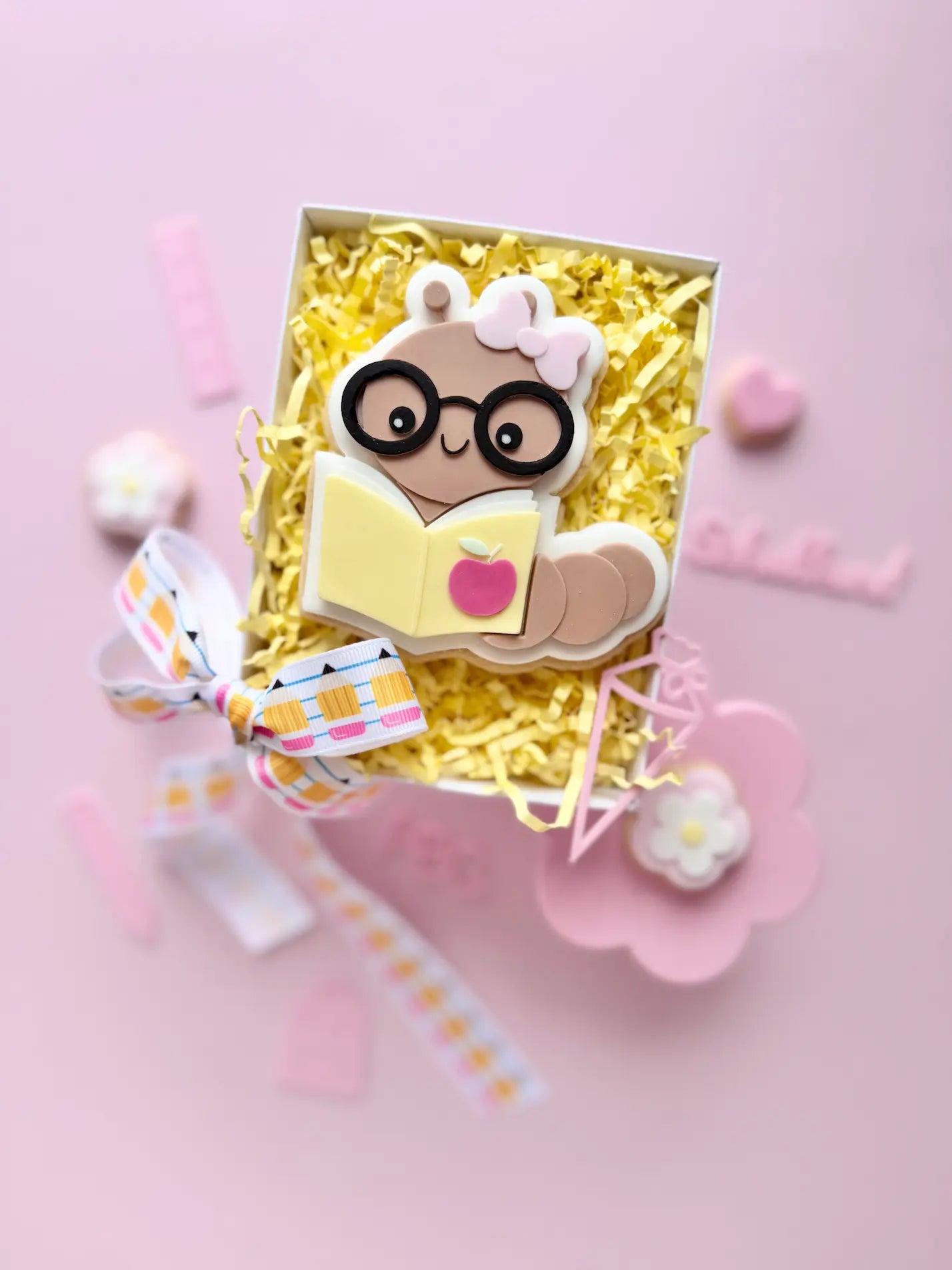 danis drip cookie cutter stempel ausstecher fondant tafel schul einschulung endlich Schulkind backen kekse party stiftbecher schleife schultasche rucksack bücherwurm