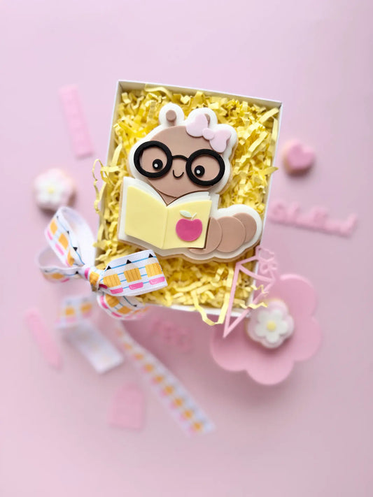 danis drip cookie cutter stempel ausstecher fondant tafel schul einschulung endlich Schulkind backen kekse party stiftbecher schleife schultasche rucksack bücherwurm