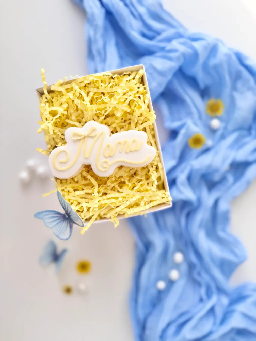 danis drip cookie cutter stempel ausstecher mama mit schleife