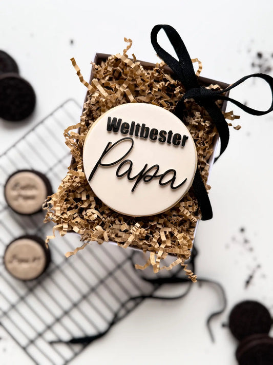 danis drip cookie cutter stempel ausstecher vadertag sneakerhead sneaker dad Jordan air  father and son daughter team family debosser embosser basic cutter weltbester