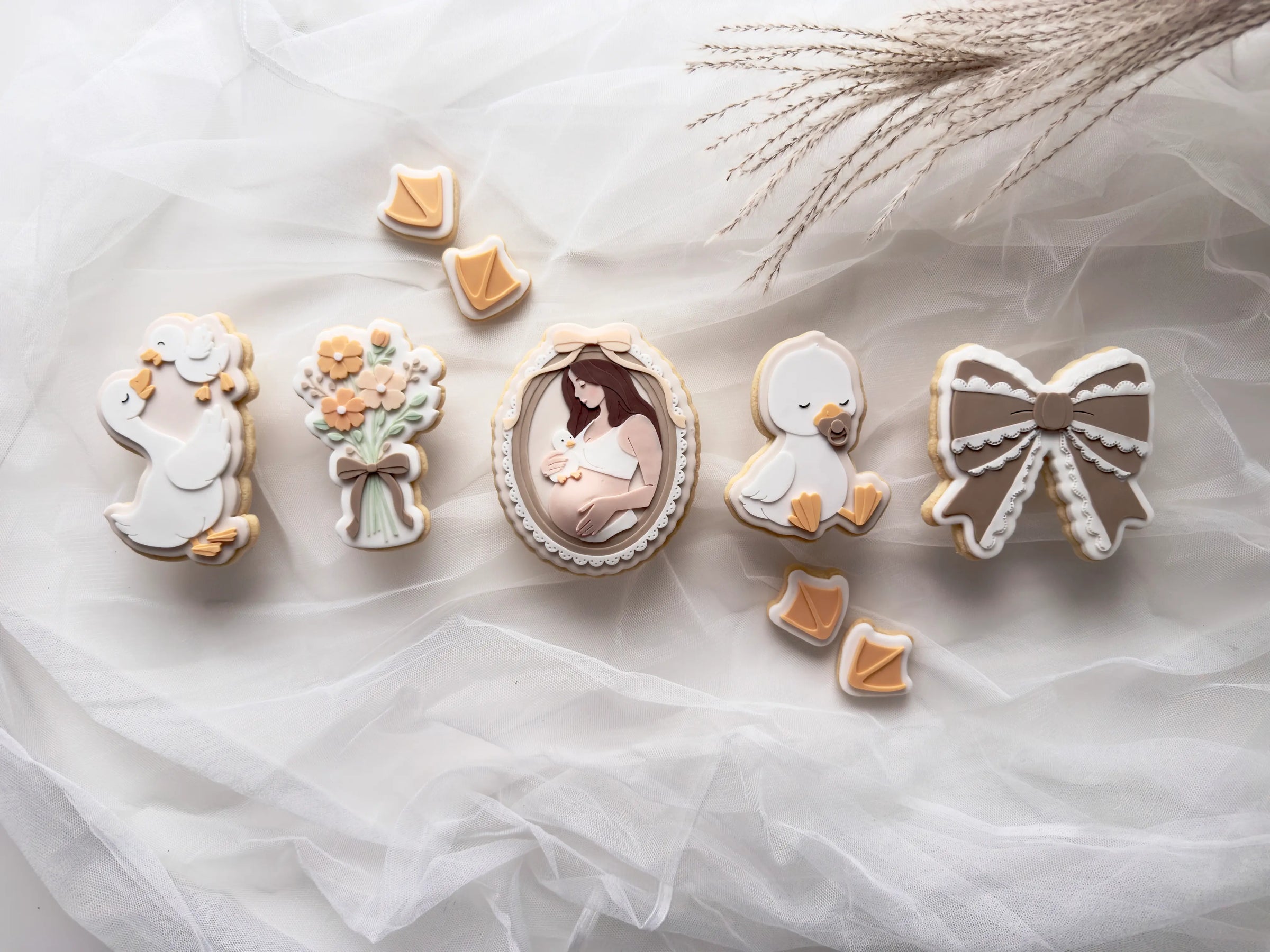 danis drip cookie cutter stempel mama baby schwanger Küken nachwuchs fondantkekse backen liebe babygirl babyboy junge Mädchen ssw ausstecher