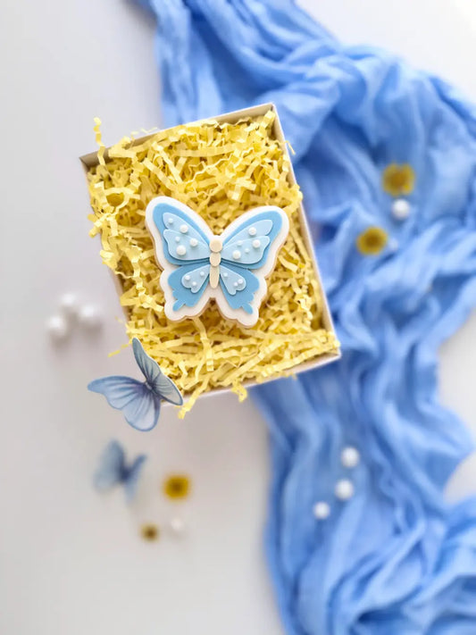 danis drip cookie cutter stempel schmetterling