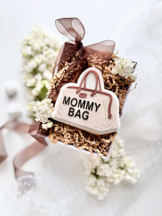danis drip boy or girl stempel cookie cutter debosser embosser schwangerschaft gender reveal mommy bag 