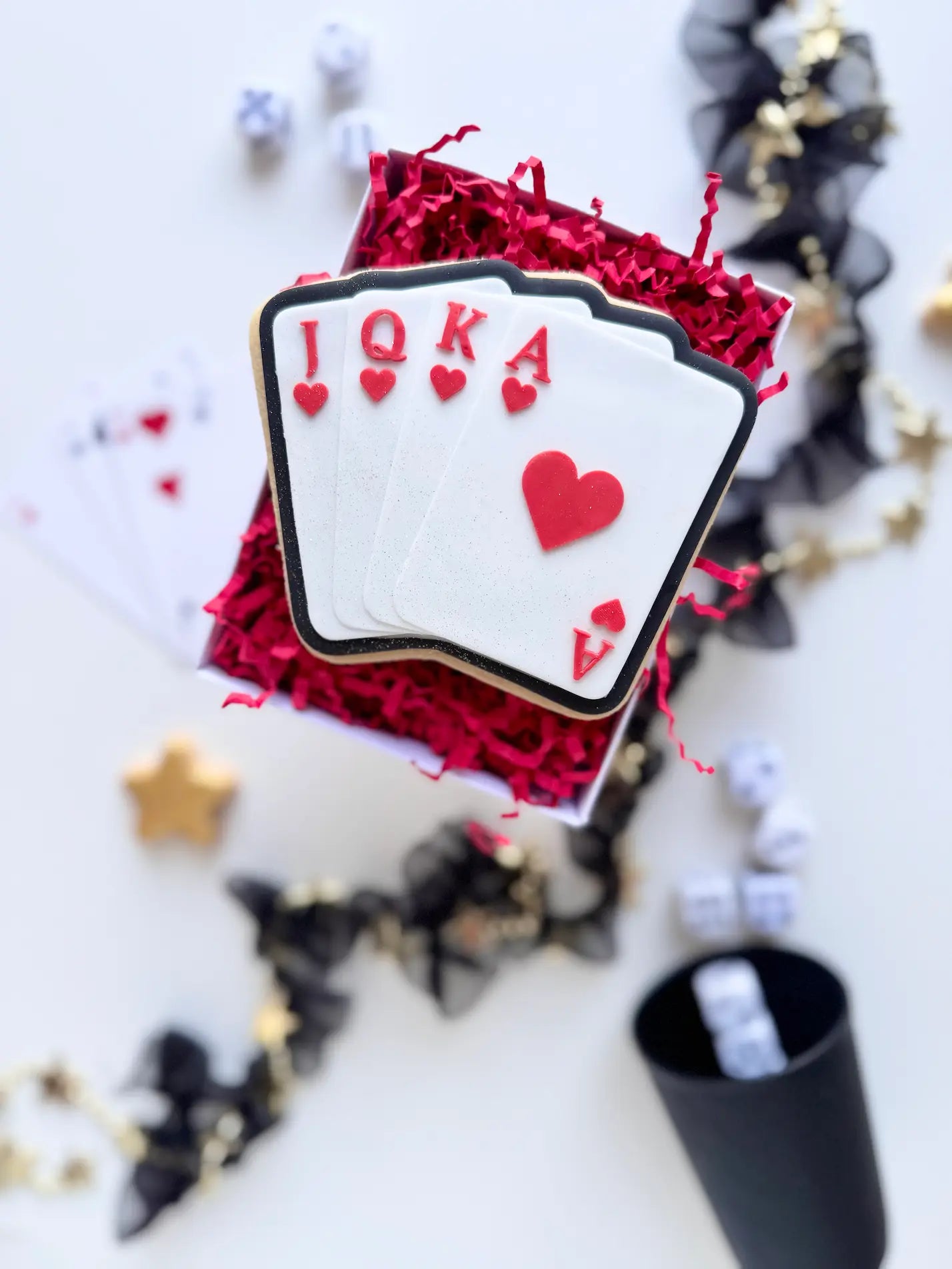 danis drip cookie cutter stempel spielkarten zauberei magic 